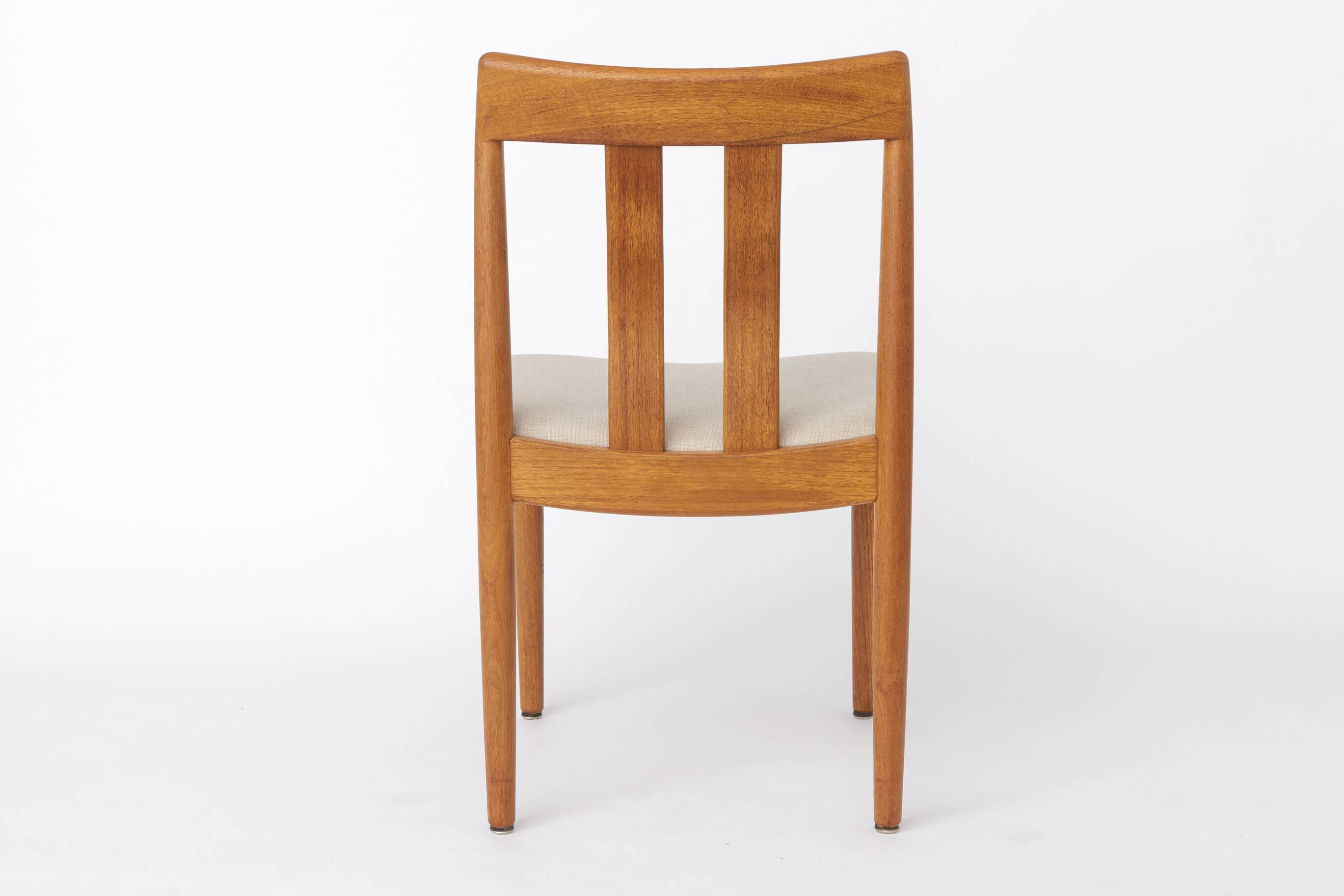 6 Danish Teak Chairs, 1960s – Vamdrup Stolefabrik – Mid Century Modern Dini