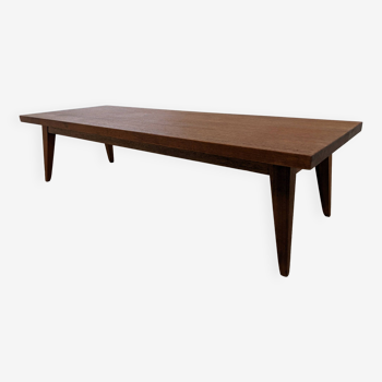 Scandinavian XL coffee table in solid teak from the 50s/60s