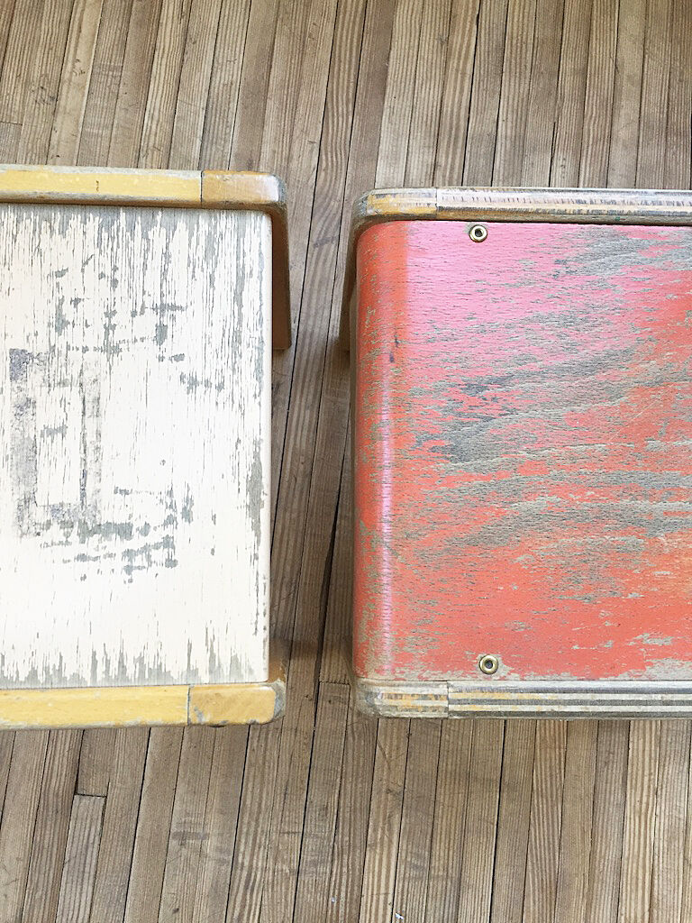 Two kindergarten chairs