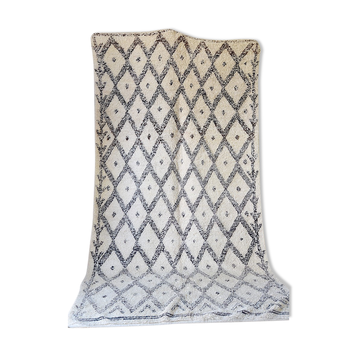 Tapis beni ourain 117x337cm