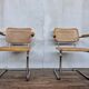 Pair of armchairs Marcel Breuer b32 S64 cessa made in italy vintage