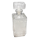 Cut glass whiskey decanter - 1980s