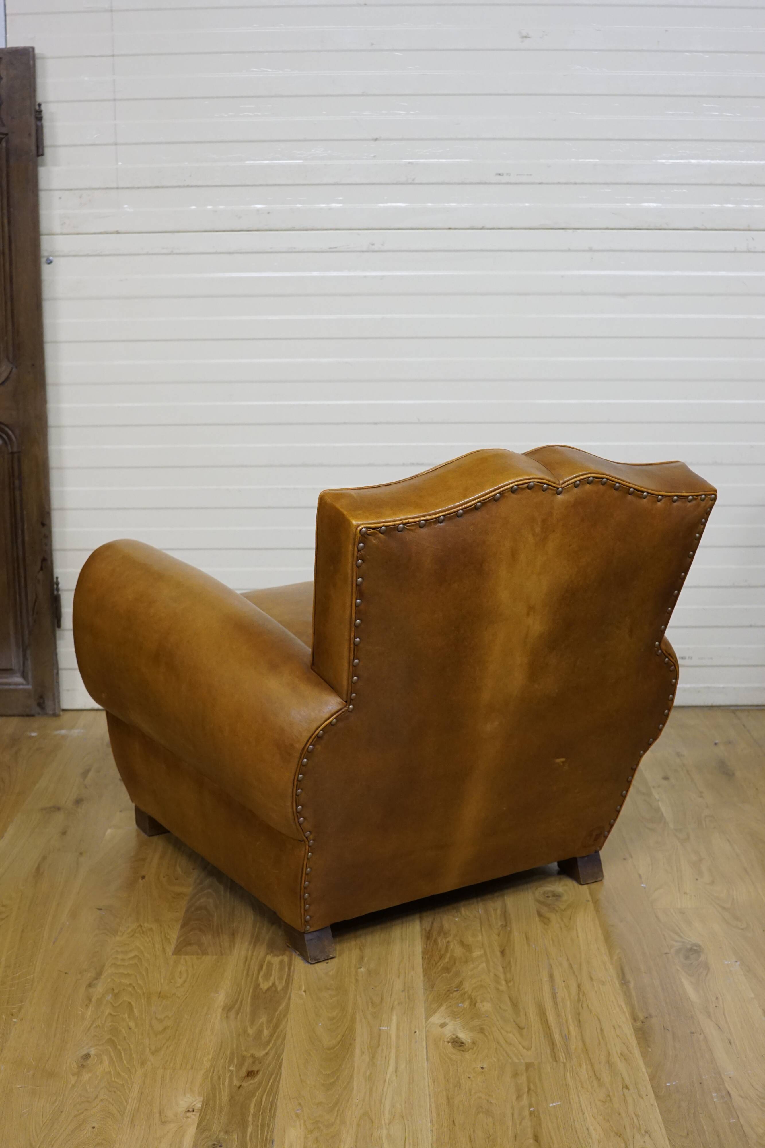 Moustache club chair