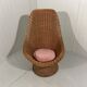 Vintage wicker chair 1970's