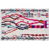 Tapis berbère coloré 186x124cm