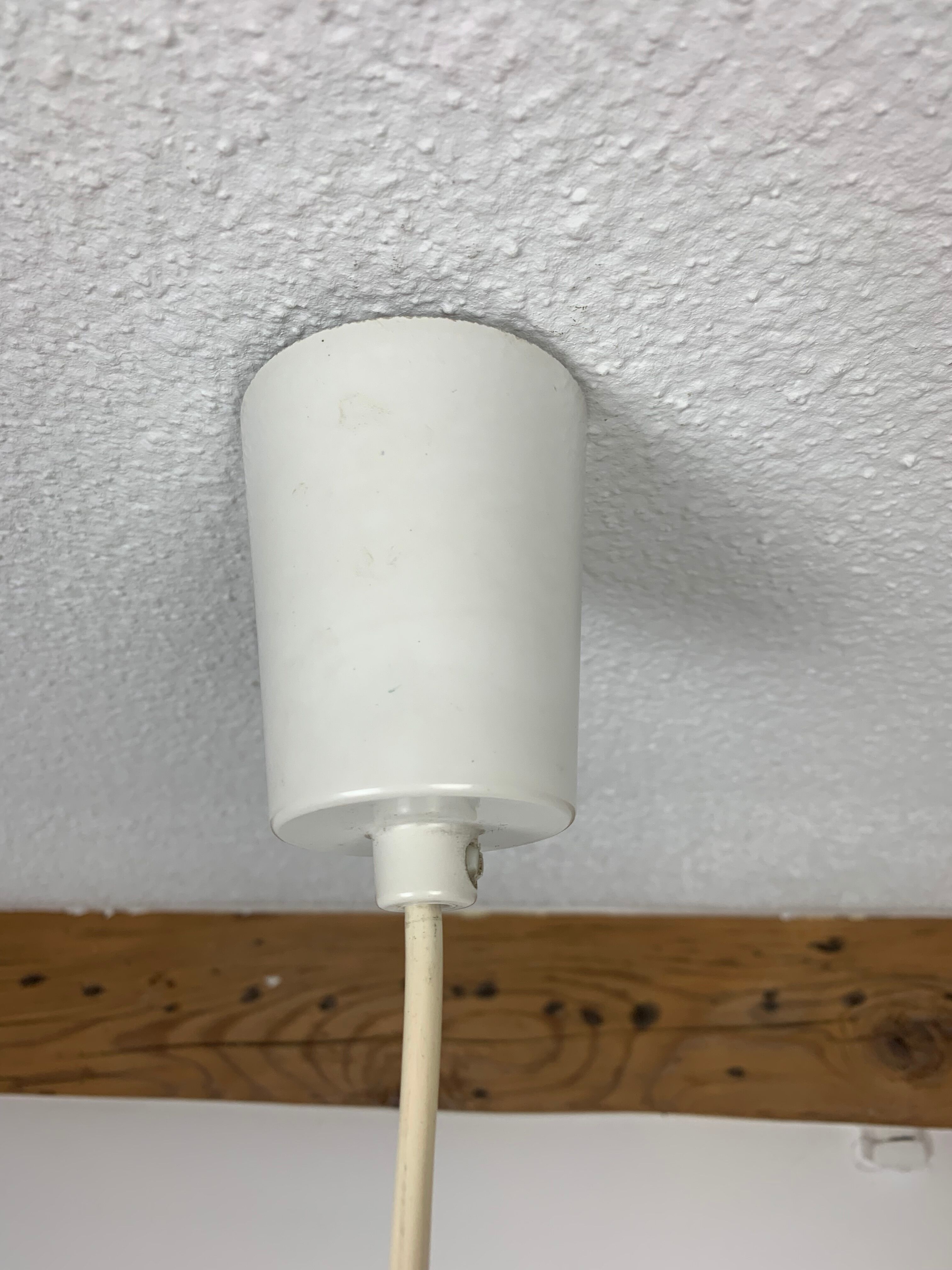 Scandinavian copper pendant lamp by MetallDrucker 60s