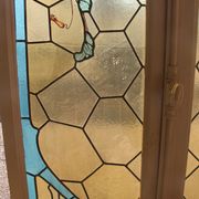 Paire de vitraux de Jacques Gruber art nouveau