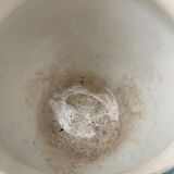 Art deco pot cache birds in old glazed ceramic