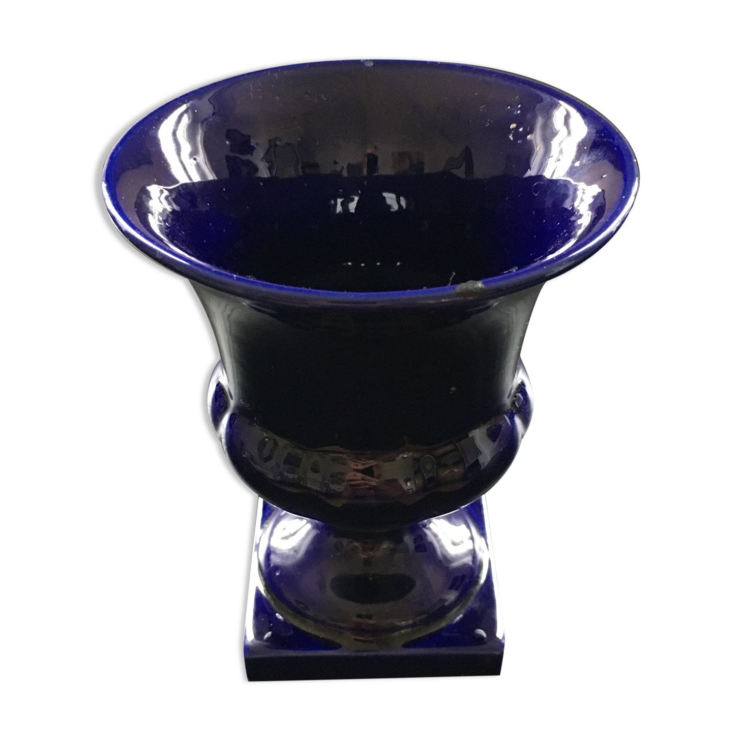 Methylene blue Medici style vase