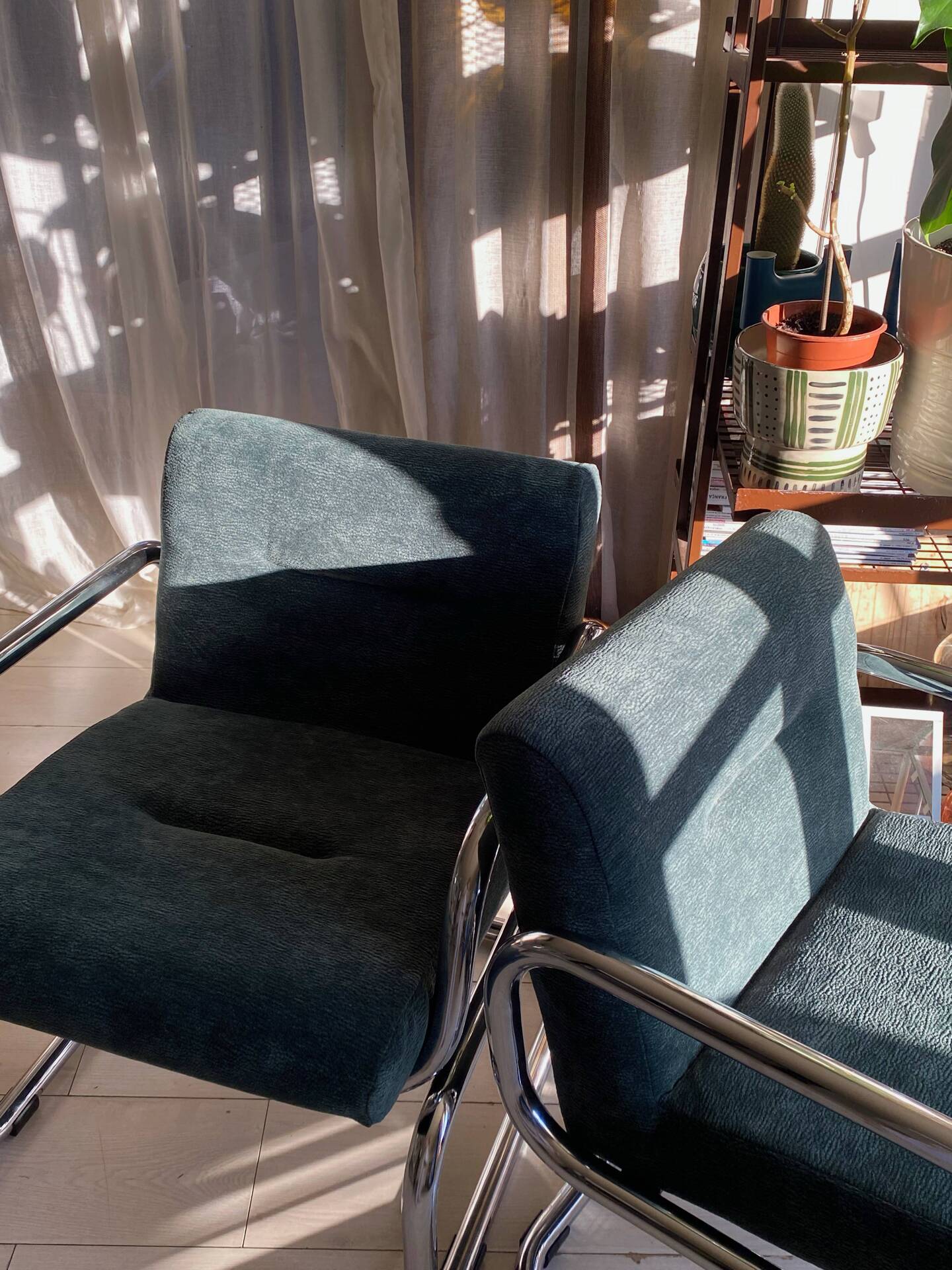 2 fauteuils 1980 Bauhaus