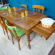 Table de ferme en bois fruitier