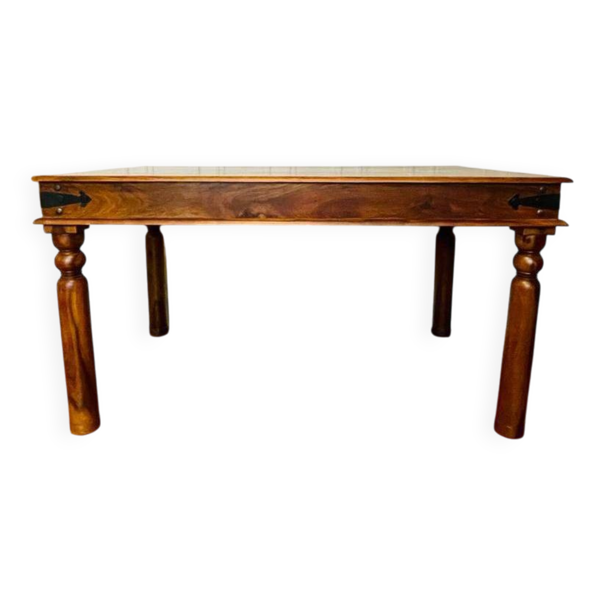 Dining table in solid sheesham — Indian colonial style — John Lewis
