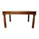 Dining table in solid sheesham — Indian colonial style — John Lewis