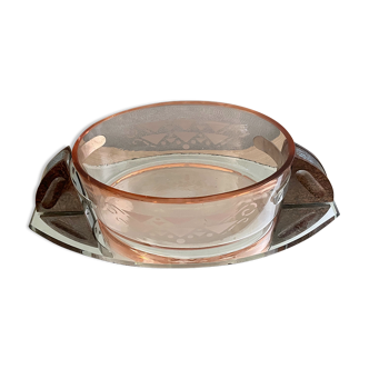 Empty pocket / art deco mirror cup