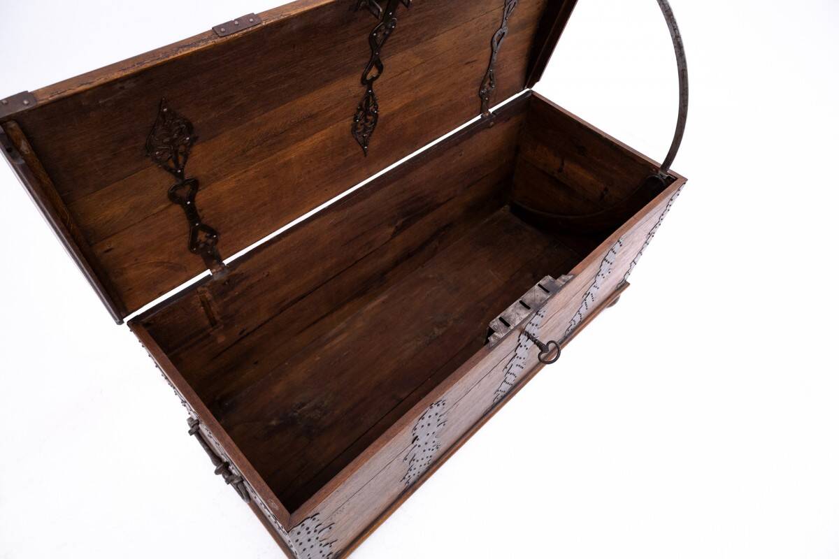 Large, antique chest, Western Europe, around 1870