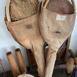 Pair of vintage tennis rackets