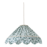 Mika "savannah" conical textile suspension with petal finish