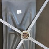 Fauteuil pivotant vintage en similicuir noir par Pastoe 60s