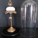 Cabinet of Curiosities globe with sea urchin paracentrotus lividus