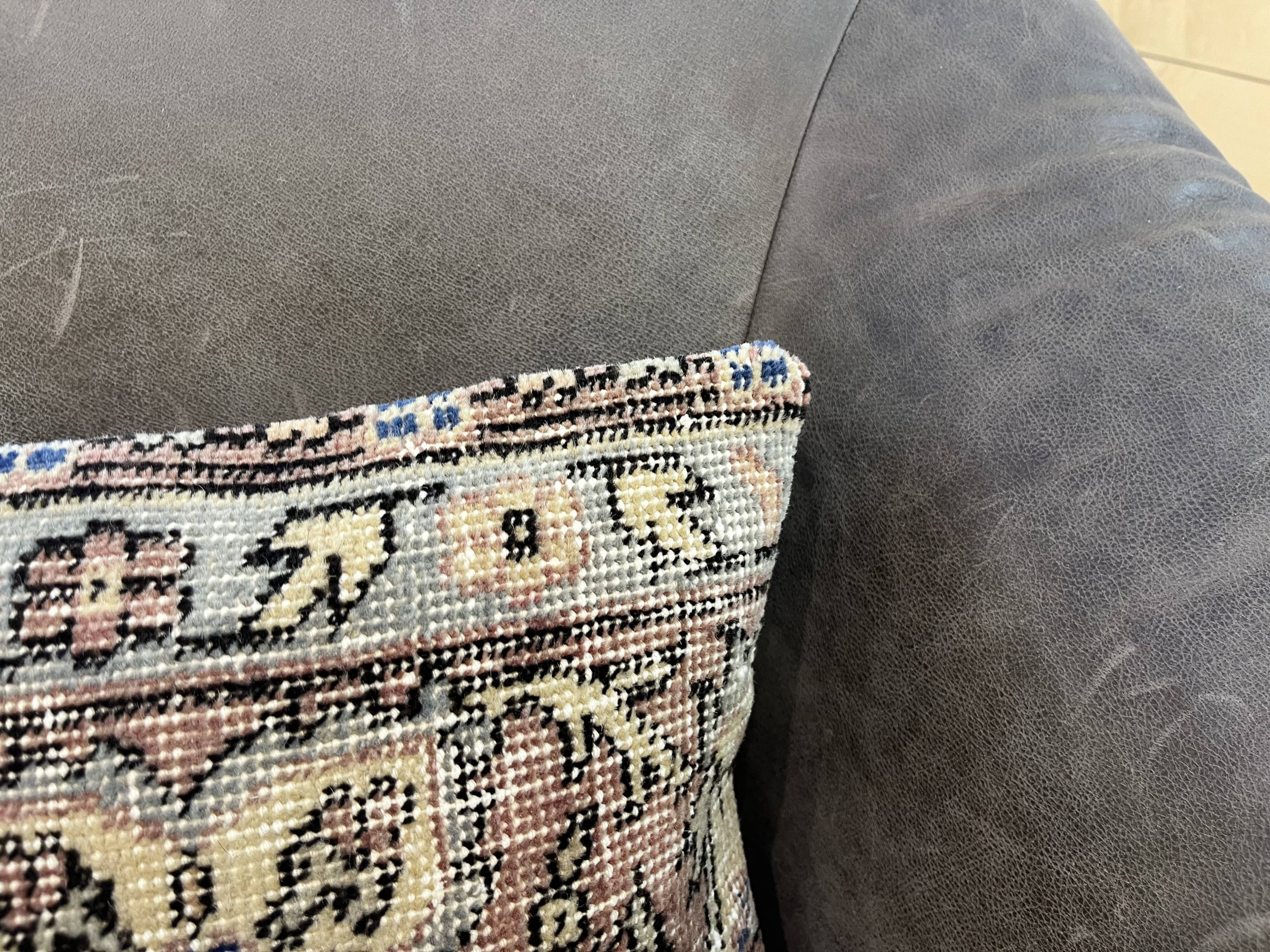 Hand Made Wool Faded Cushion