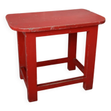 Red pine stool