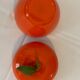 Orange apple ice bucket