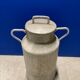 Farm milk jar aluminum canister