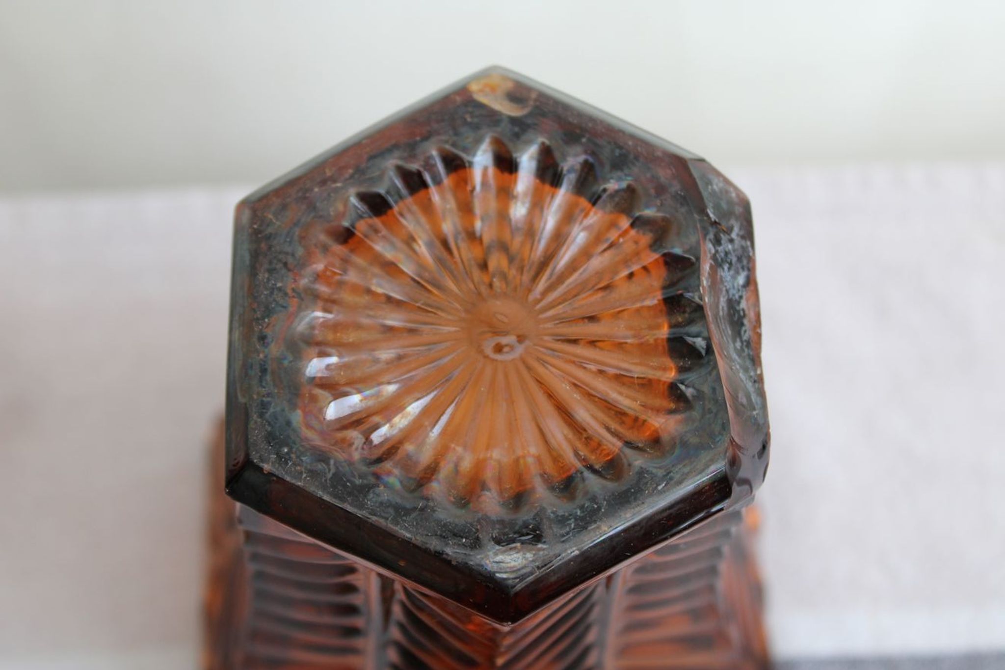 Vase en verre