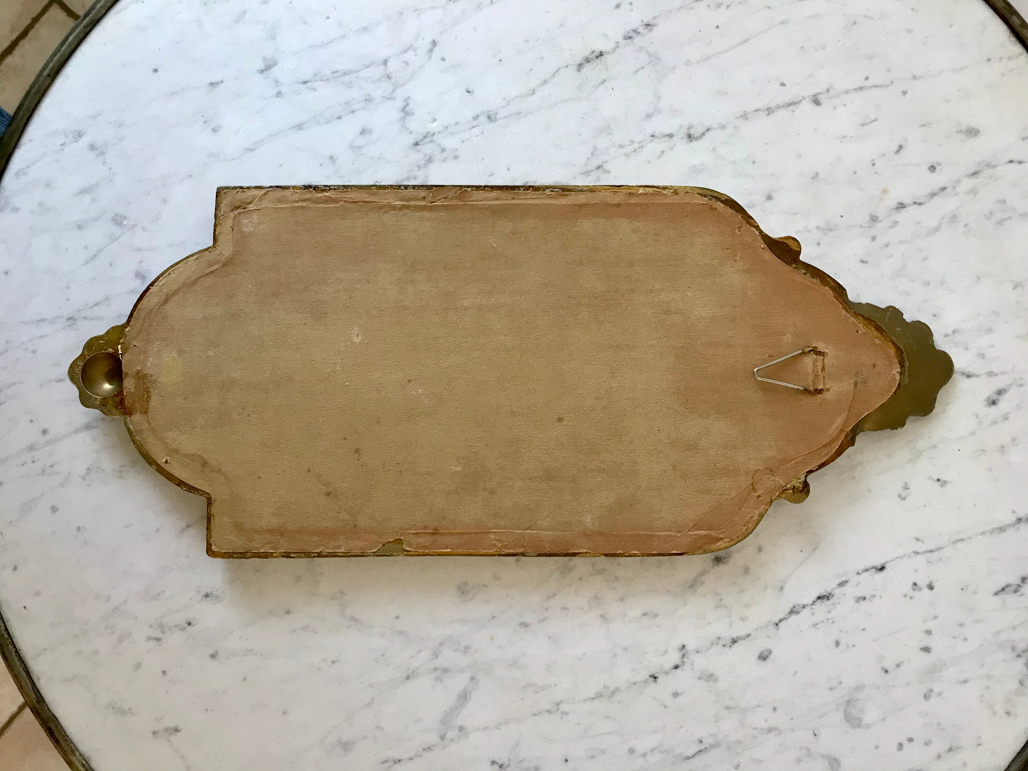 Mirror in gilded wood 40s-50s