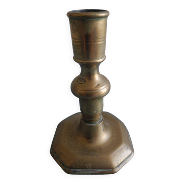 18th century bronze candlestick Haute Epoque antique French candlestick