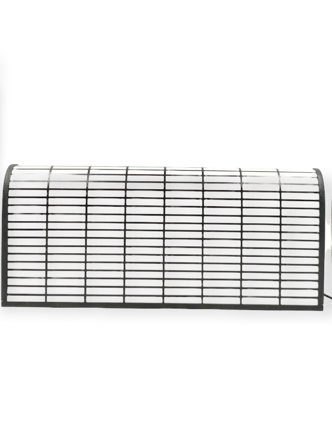 Postmodern reticulated lamp in the manner of J.Hoffman, Italy 1980s