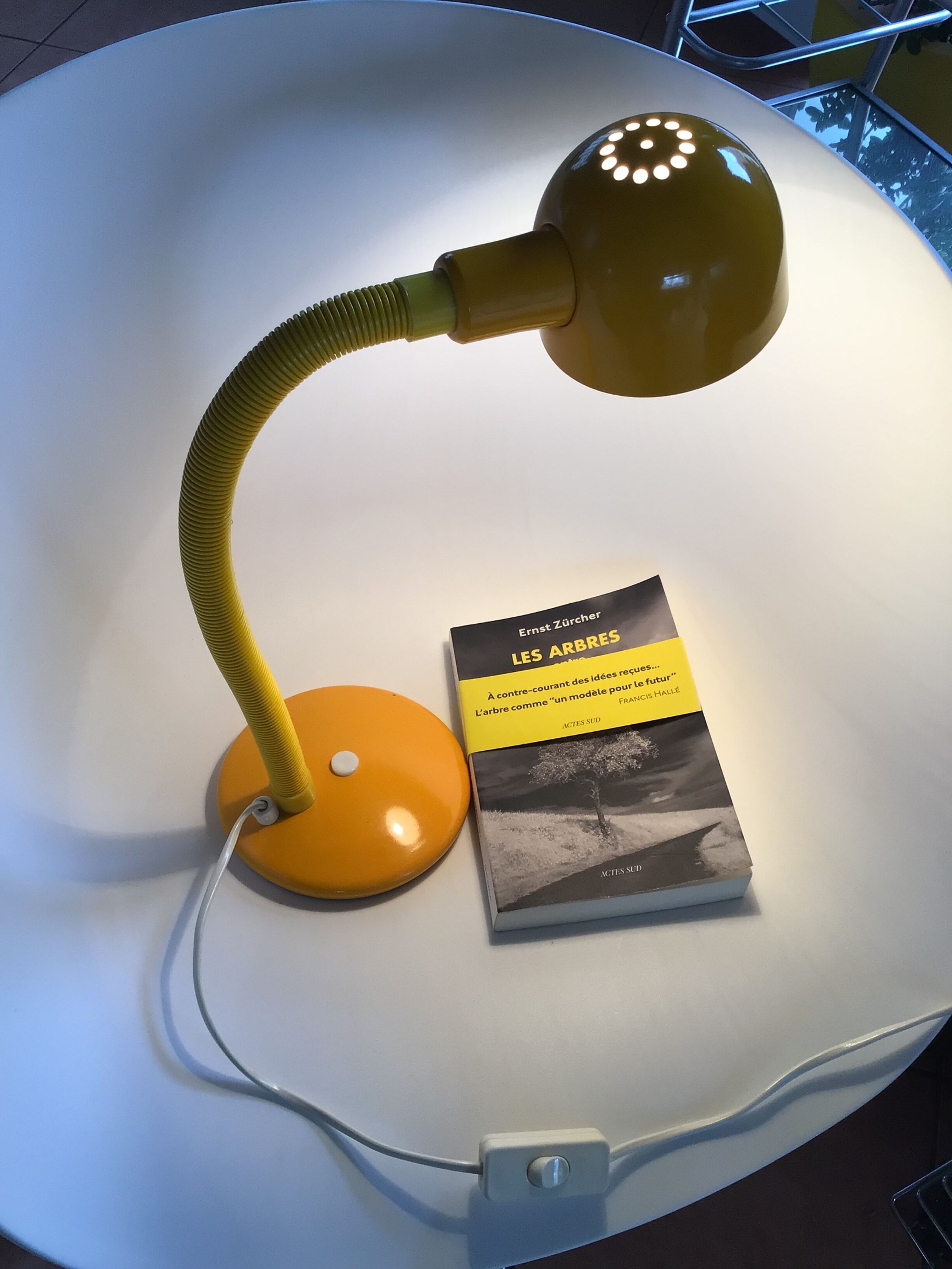 Desk lamp Aluminor lacquered metal 70's