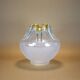 Globe vintage, globe Mazzega style, abat-jour verre, lampshade, 70's