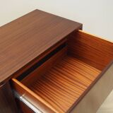 Mahogany chest of drawers, Danish design, 1970s, manufacturer: Omann Jun