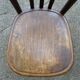 2 Fischel bistro chairs from 1938, wooden seat