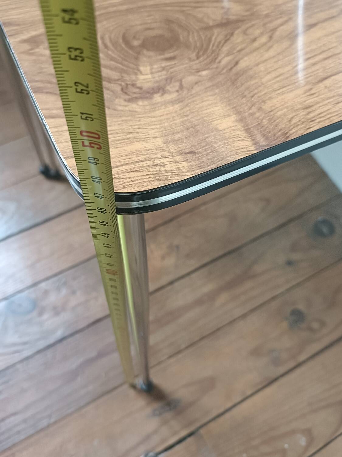 Two vintage Formica chairs