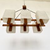 Vintage Scandinavian 70s chandelier.