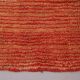 Orange Vintage Moroccan Rug 139 x 190 cm - Berber Rug - Handmade Wool Rug