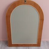 Miroir en rotin vintage 81x58