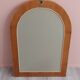 Miroir en rotin vintage 81x58
