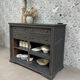 Patinated workshop furniture