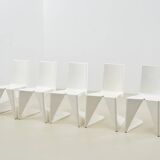 Set of 5 LRC Chairs by Architect Wiel Arets for Lensvelt Netherlands 2005