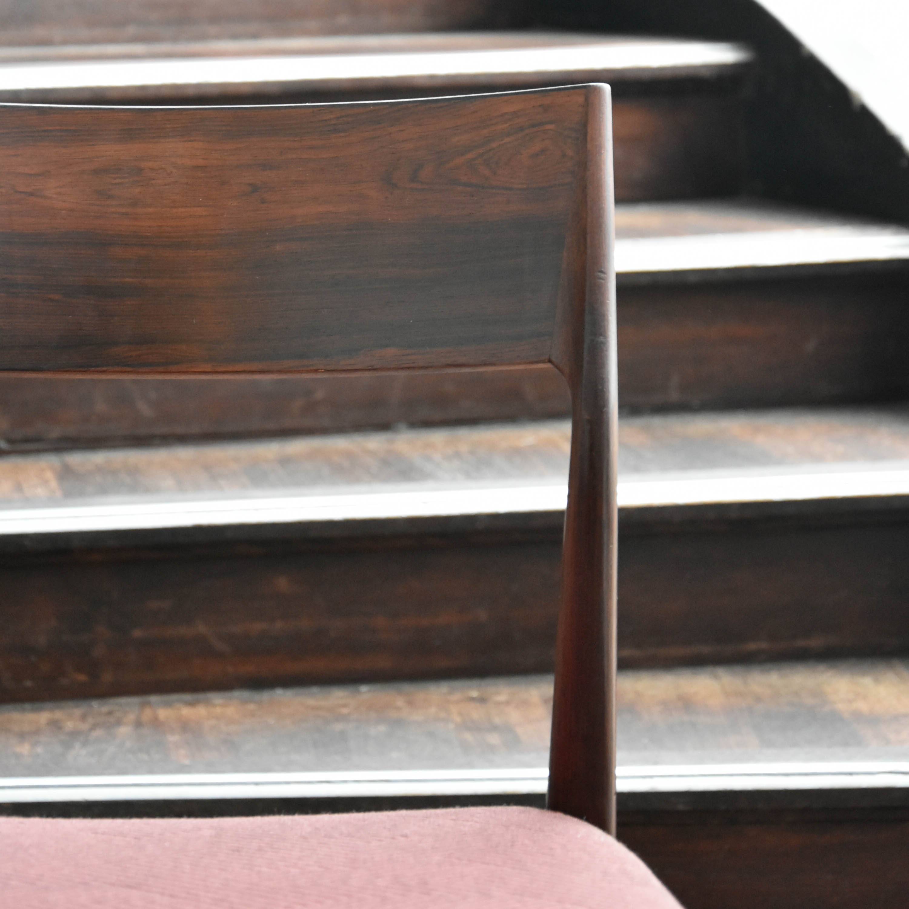 4 chaises de salle à manger danoises