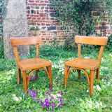 Pair of Baumann child chairs
