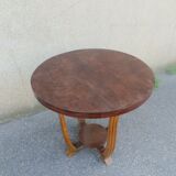 Healing 1930s in varnished wood