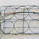 Together with 6 glasses wire basket