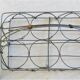 Together with 6 glasses wire basket
