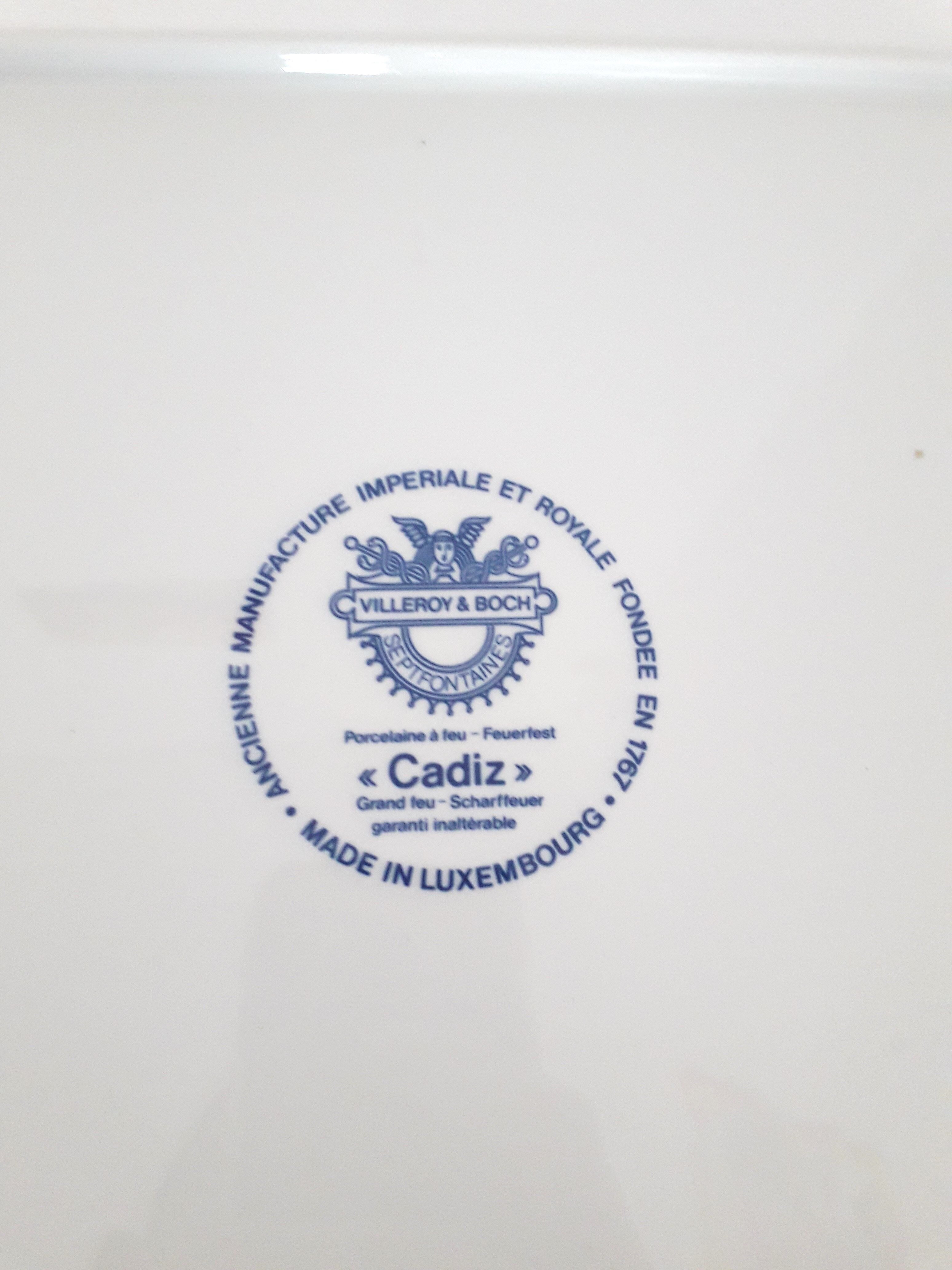 Vintage top - Villeroy and Boch - model ''CADIZ'' - Luxembourg - 1970