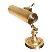 Brass notary or banker lamp