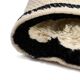 Berber rug in pure wool, handmade, 250x150 cm, made in Morocco.